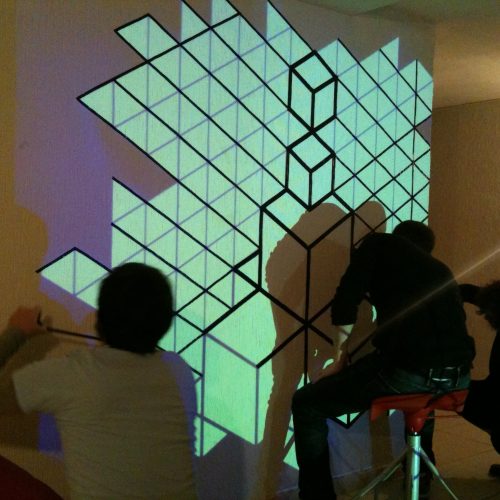 Video mapping projection